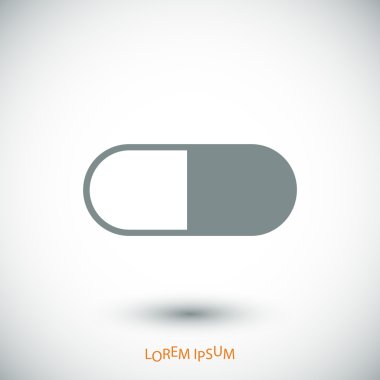 Tıp capsul simgesi