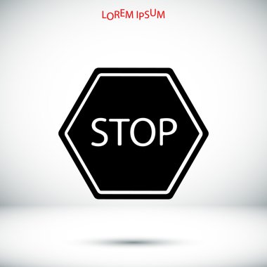 Dur işareti simgesi