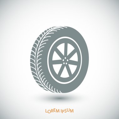 araba tekerlek simgesi