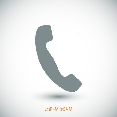 telefon tüp simgesi