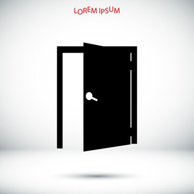 basit kapı simgesi