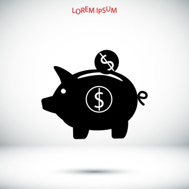 Domuz kumbarası simgesi