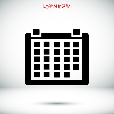 Basit Takvim Simgesi