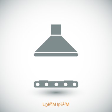 Mutfak sobası simgesi