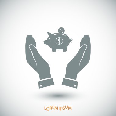 Domuz kumbarası simgesi