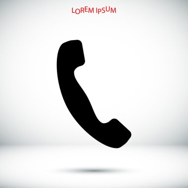 telefon tüp simgesi