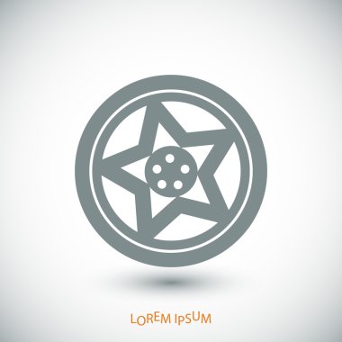 tekerlek disk simgesi