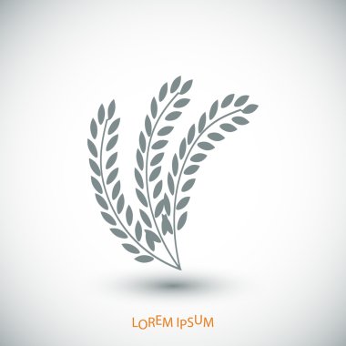 basit buğday simgesi