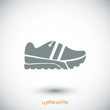 basit ayakkabı simgesi