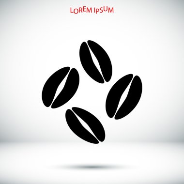 kahve çekirdeği ikonu