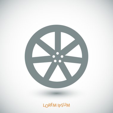 tekerlek disk simgesi