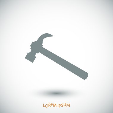 Basit çekiç simgesi