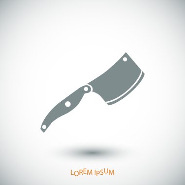 basit bıçak simgesi