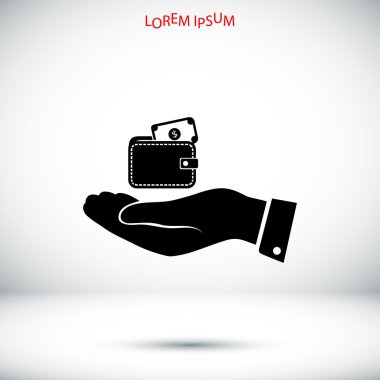 M-cüzdan'el simgesi