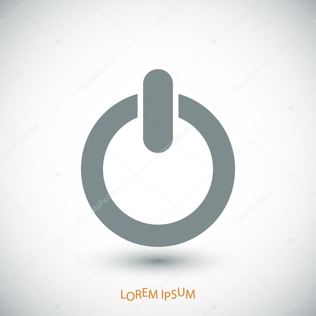  simple power icon 