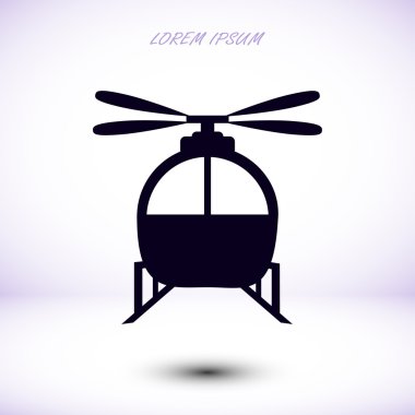 ulaşım düz simgesi