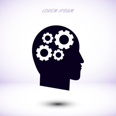 baş simgesinde dişli