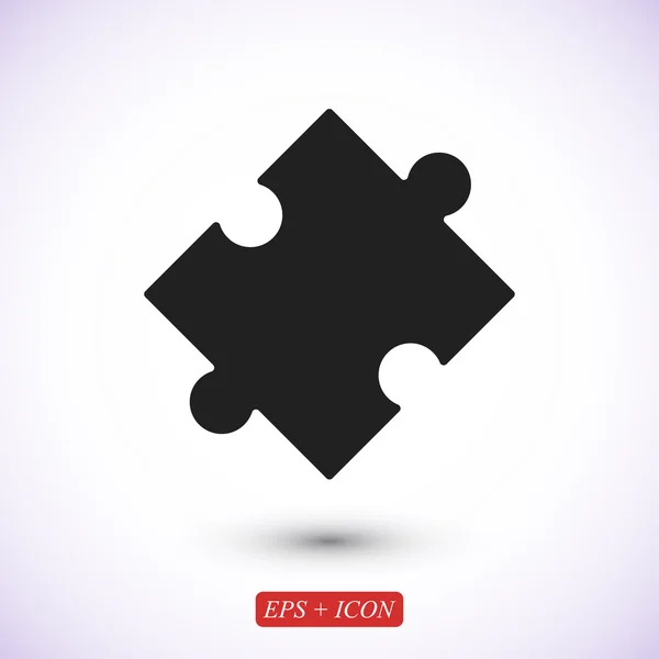 Puzzle detalle icono — Archivo Imágenes Vectoriales