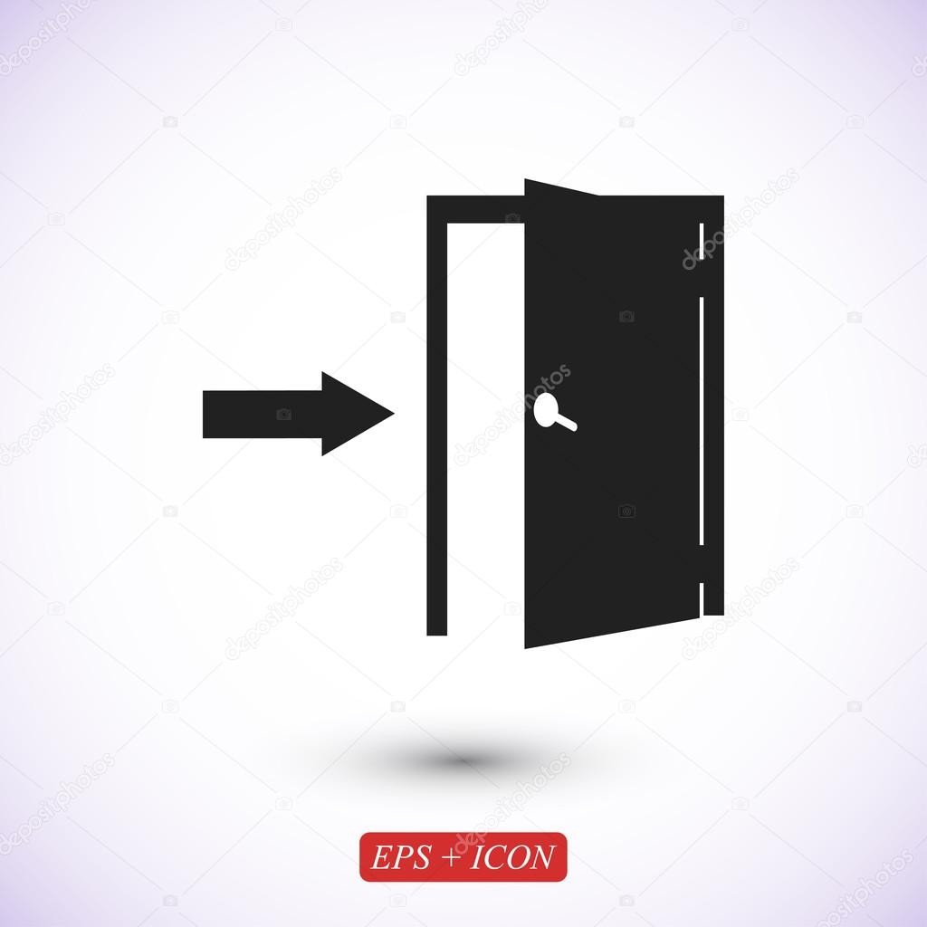simple door icon