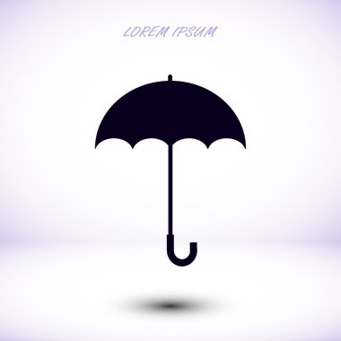 Açık şemsiye simgesi