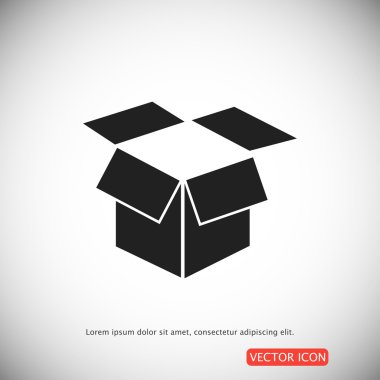 kutusu basit simgesi