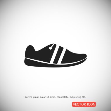 basit ayakkabı simgesi