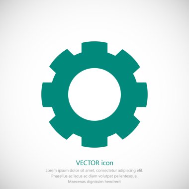 basit dişli simgesini