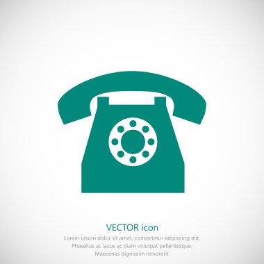 basit telefon simgesi