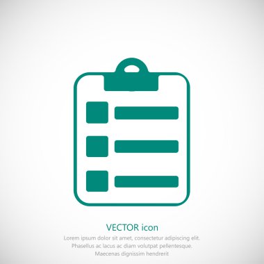 rapor not defteri simgesi