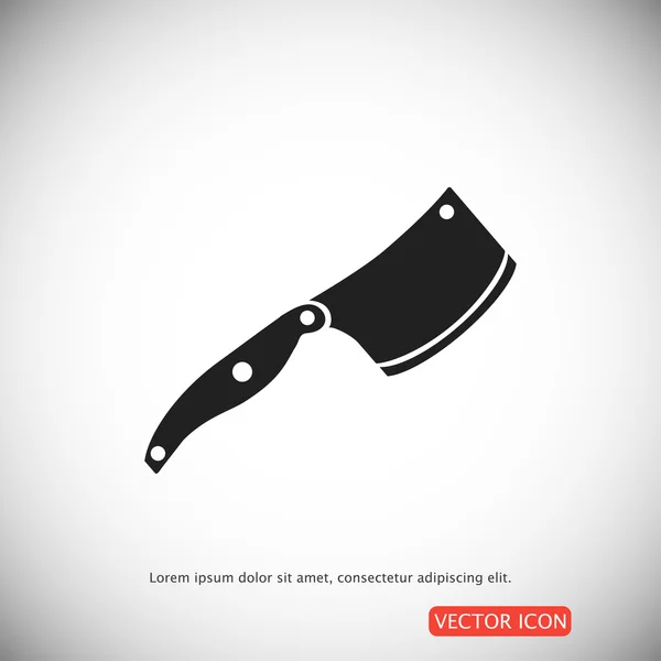 Basit bıçak simgesi — Stok Vektör