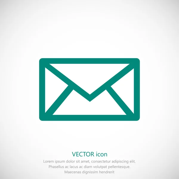 Üzenetek lapos ikon — Stock Vector