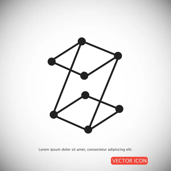 Icono de letra Z simple — Vector de stock