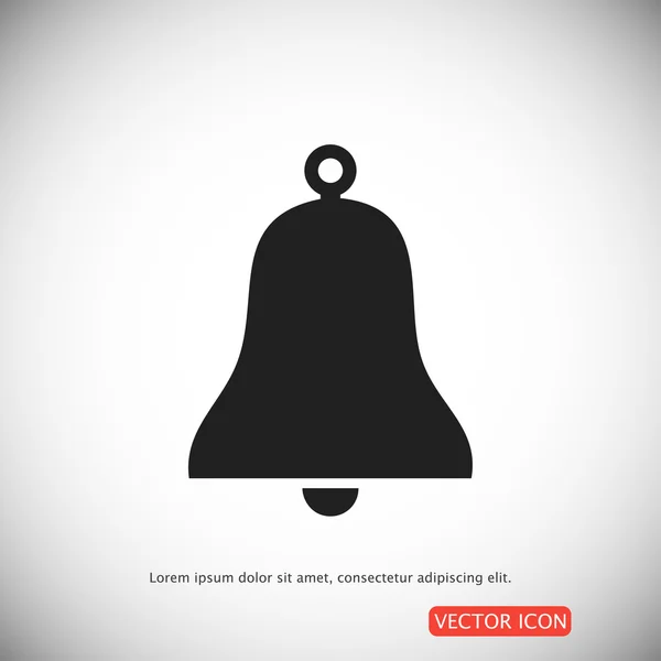 Icône Bell simple — Image vectorielle