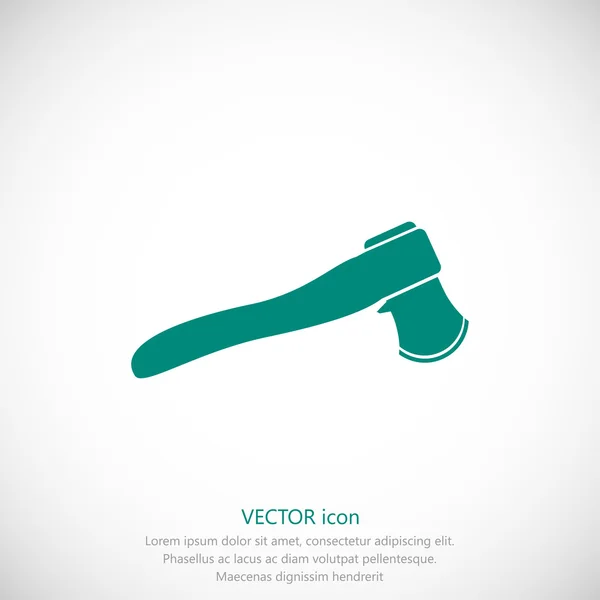 Simple axe icon — Stock Vector