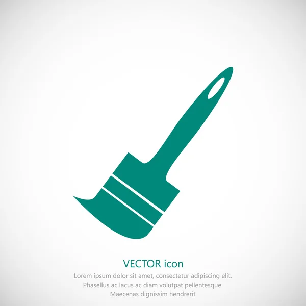 Paint brush icon — Stock Vector