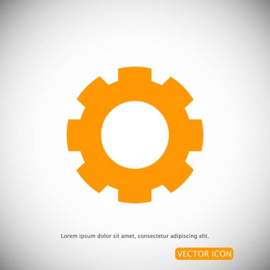 basit dişli simgesini