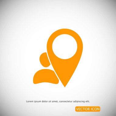 İşaretçi basit simgesi