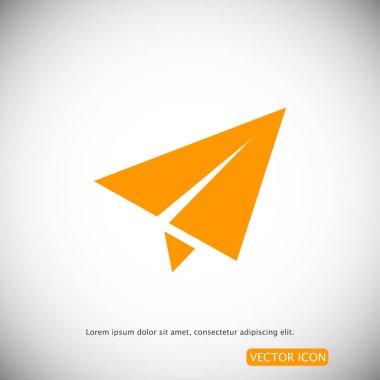 kağıt düzlem simgesi