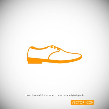 basit ayakkabı simgesi