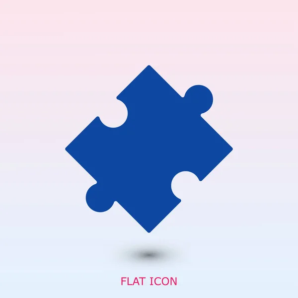 Puzzle detalle icono — Vector de stock