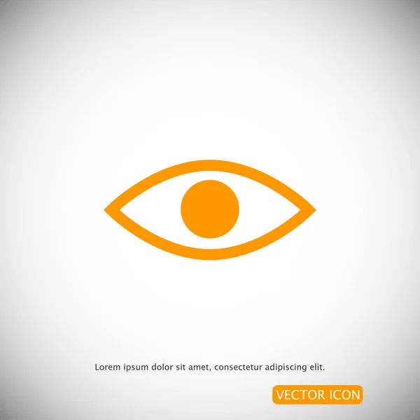 Human eye icon — Stock Vector