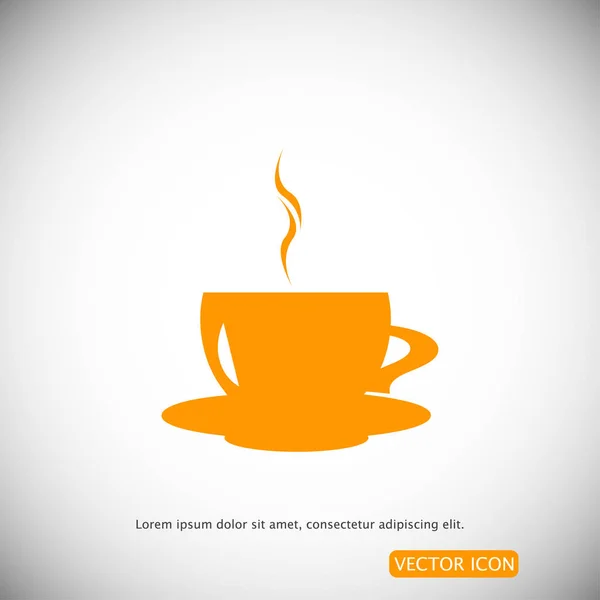 Koffiecup Icoon — Stockvector