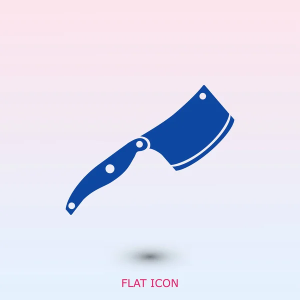 Simple cuchillo icono — Vector de stock
