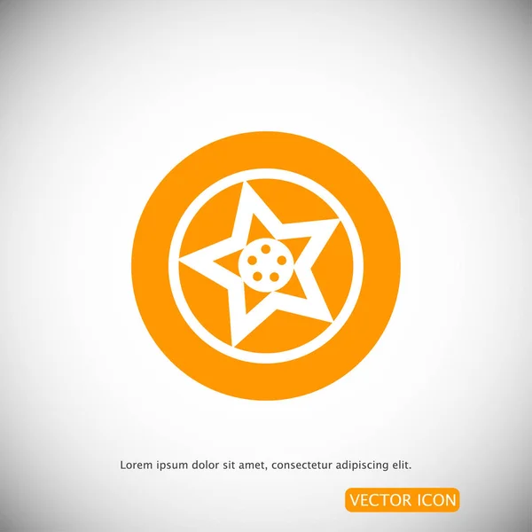 Icono de rueda de coche — Vector de stock