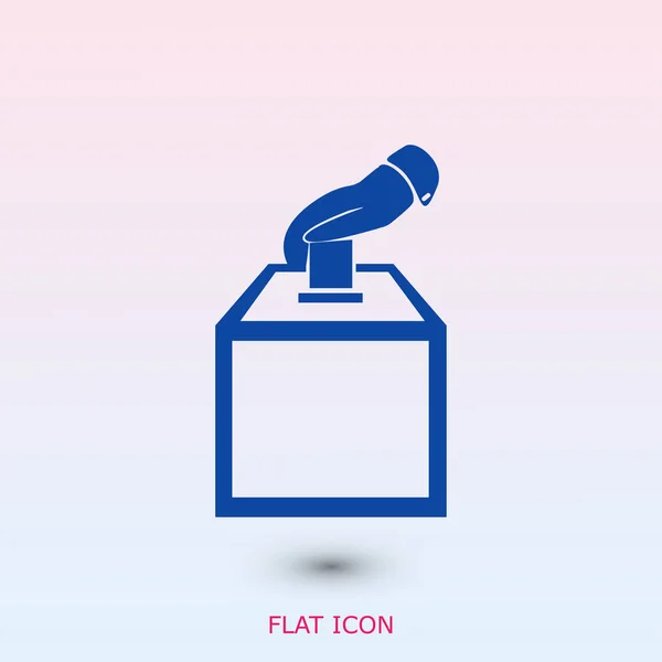 Vot vot volot icon — Vector de stock