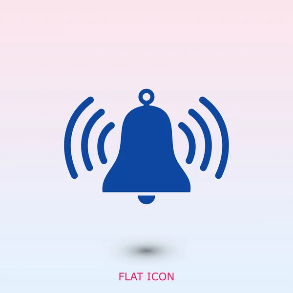 Ringing bell icon — Stock Vector