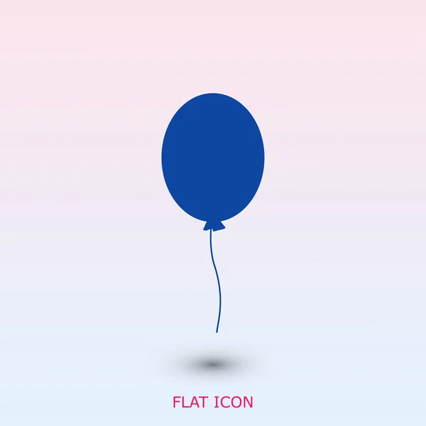 Eenvoudige ballon pictogram — Stockvector