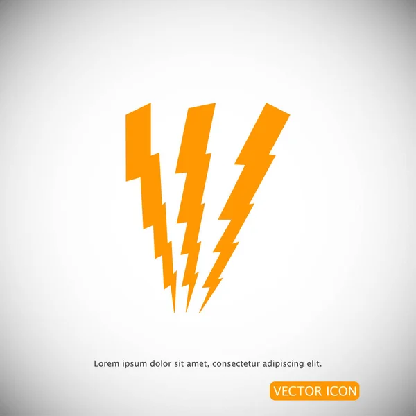 Lightning Bolt pictogram — Stockvector