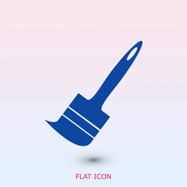 Pincel icono — Vector de stock