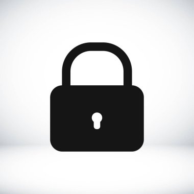Basit kilit simgesi